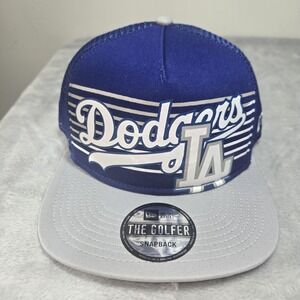 Los Angeles Dodgers New Era Speed Golfer Trucker Snapback Hat - Royal Blue New